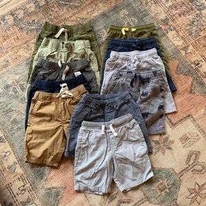 Boys 5T shorts. 11 pairs, Old Navy and Cat & Jack.